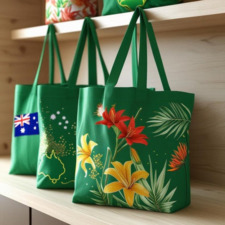Beyond the Supermarket Green Bag - Custom Totes That Scream Aussie Style