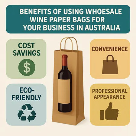 Benefits of Using Wholesale Wine Paper Bags for Your Business