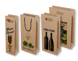 Wine Bags - Custom Printed