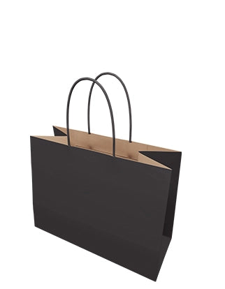 Black Kraft Paper Bag - Extra Small