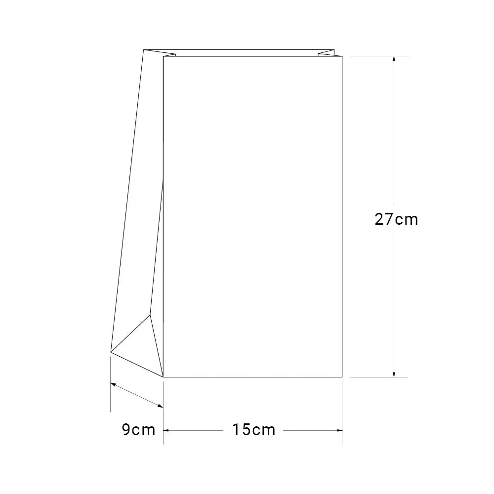 SOS 6 - White Paper Grocery Bag