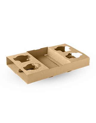 2 & 4 Cup Cup Tray