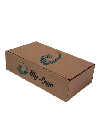 Mailing Box Brown Kraft - Small (Custom Printed)