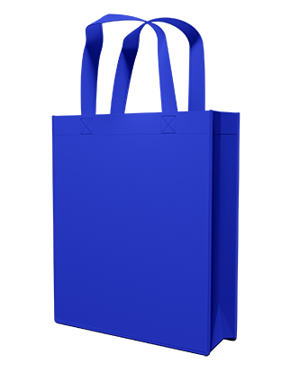 Portrait Tote Bag - Blue