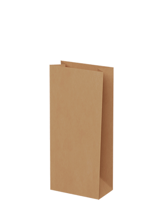 Brown Paper Grocery Bags - Small