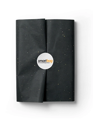 Black Gem Stone Tissue Paper