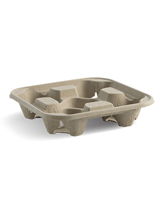 4 Cup BioCup Tray