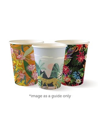 390ml / 12oz (90mm) Art Series Single Wall BioCup