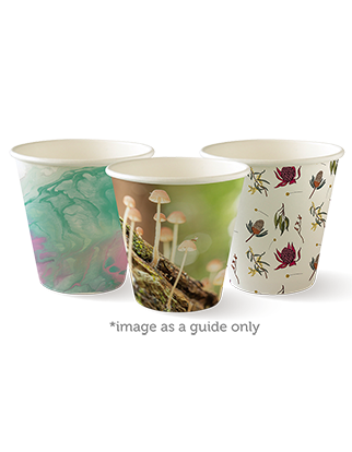 280ml / 8oz (90mm) Art Series Single Wall BioCup