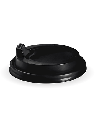 90mm PS Black Large Sipper Lid