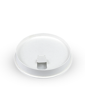 230-350ml / 6-12oz 80mm Small Flat BioCup Paper Lid
