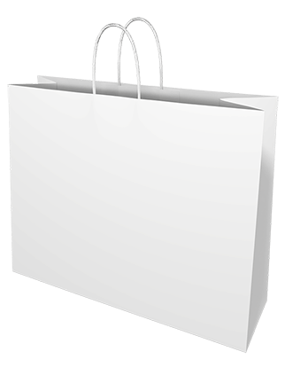 White Paper Bags - Boutique
