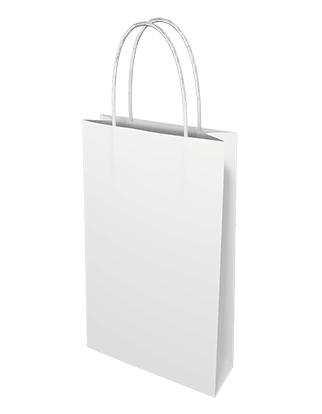 White Paper Bags - Baby