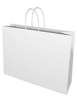 White Paper Bags Midi Boutique Smartbag Australia