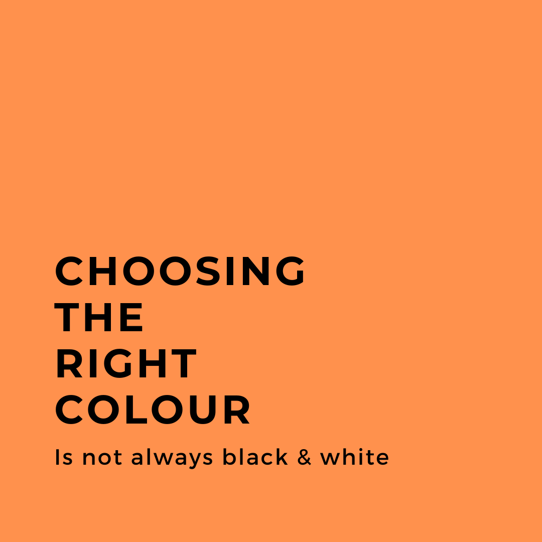 Choosing the Right Colour is Not Always Black and White Smartbag
