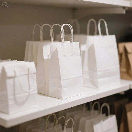 Boost Your Business Identity with White Paper Bags