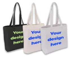 Canvas Tote Bags - Custom Printed