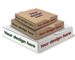 Pizza Boxes - Custom Printed