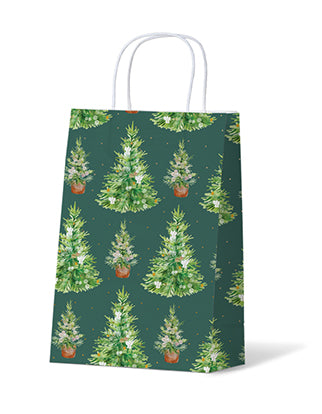 Christmas Tree Gift Bag - Medium
