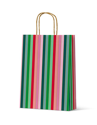 Merry Stripe Gift Bag - Large