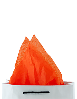 Orange Tissue Paper