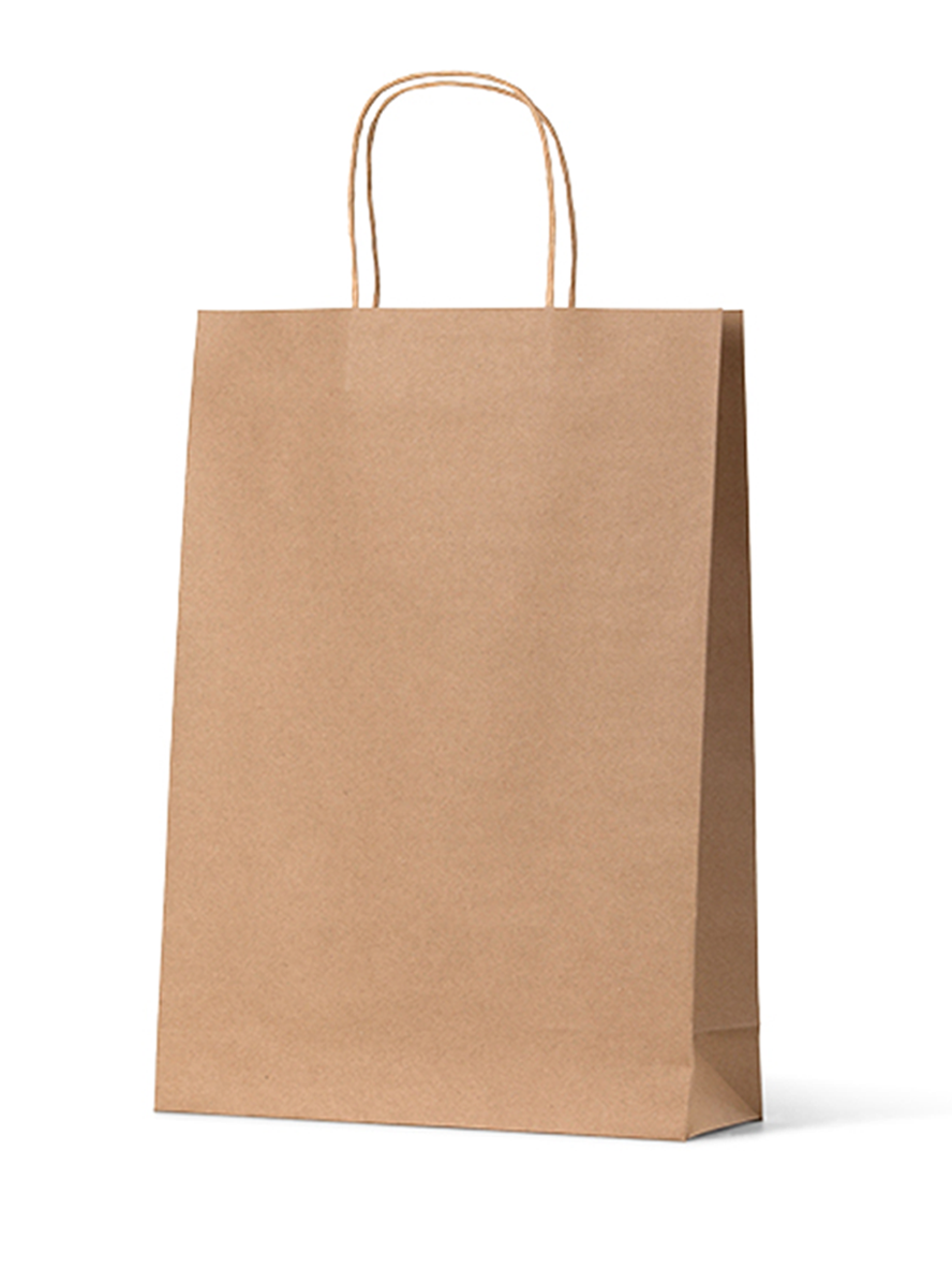 3 Bottle Brown Paper Wine Bags