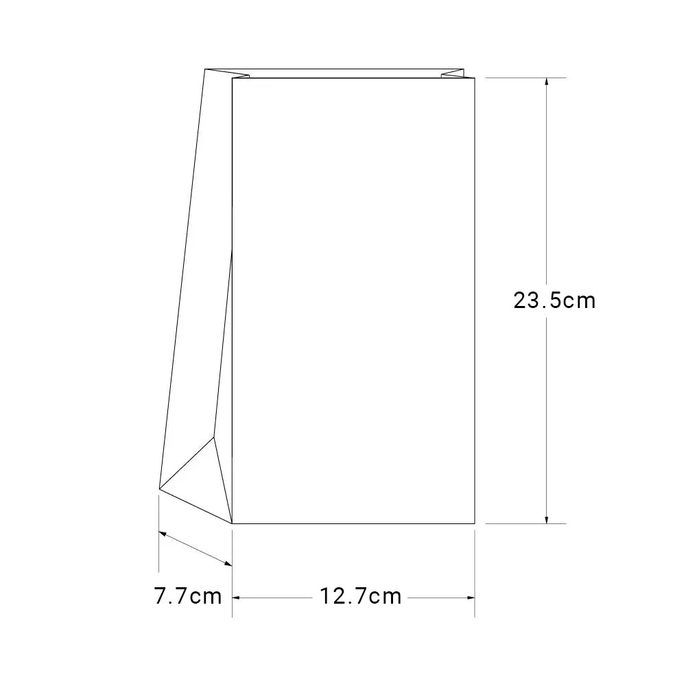 SOS 4 - White Paper Grocery Bag