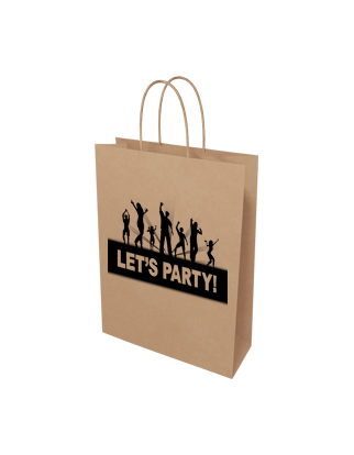 Brown Kraft Paper Bag - Small - Custom Printed