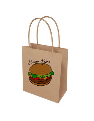 Brown Kraft Paper Bag - Bambino (Custom Printed)
