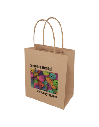 Brown Kraft Paper Bag - Toddler - Custom Printed