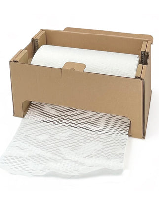 White Honeycomb Kraft Set (300mm x 100m)