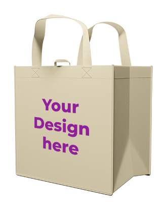 All Purpose Tote Bag - Sand (Custom Printed)