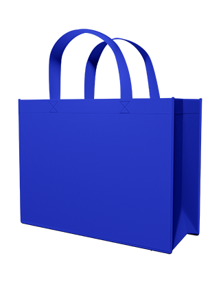 Landscape Tote Bags - Blue