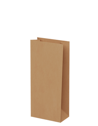 Brown Paper Grocery Bags -  Small