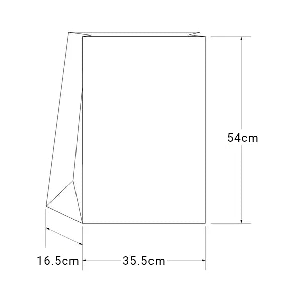 SOS 25 - Kraft Paper Grocery Bag