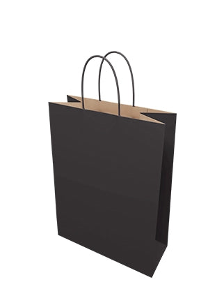 Black Kraft Paper Bag - Small