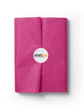 Pink Gem Stone Tissue Paper