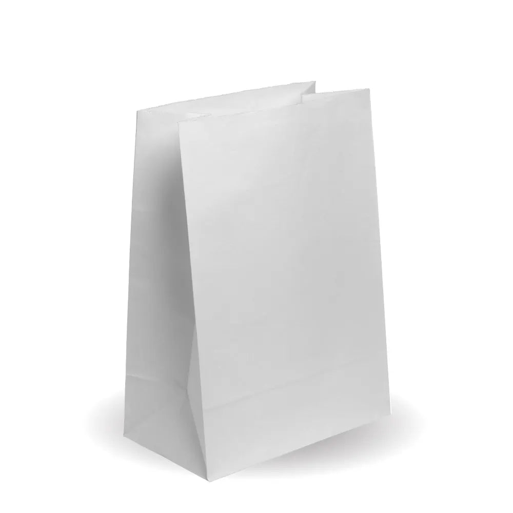 SOS 20 - White Paper Grocery Bag