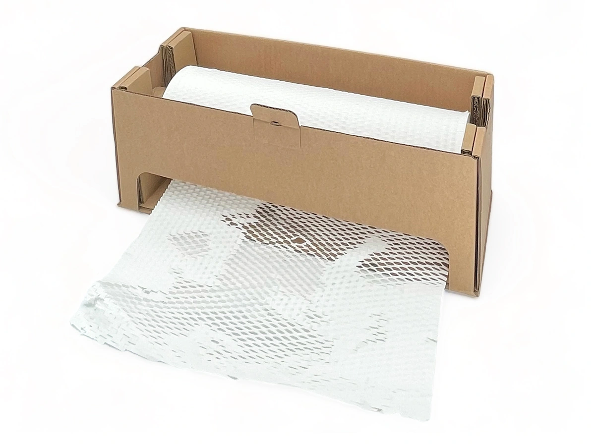 Honeycomb Paper Wrap White (400mm x 100m | Smartbag Australia
