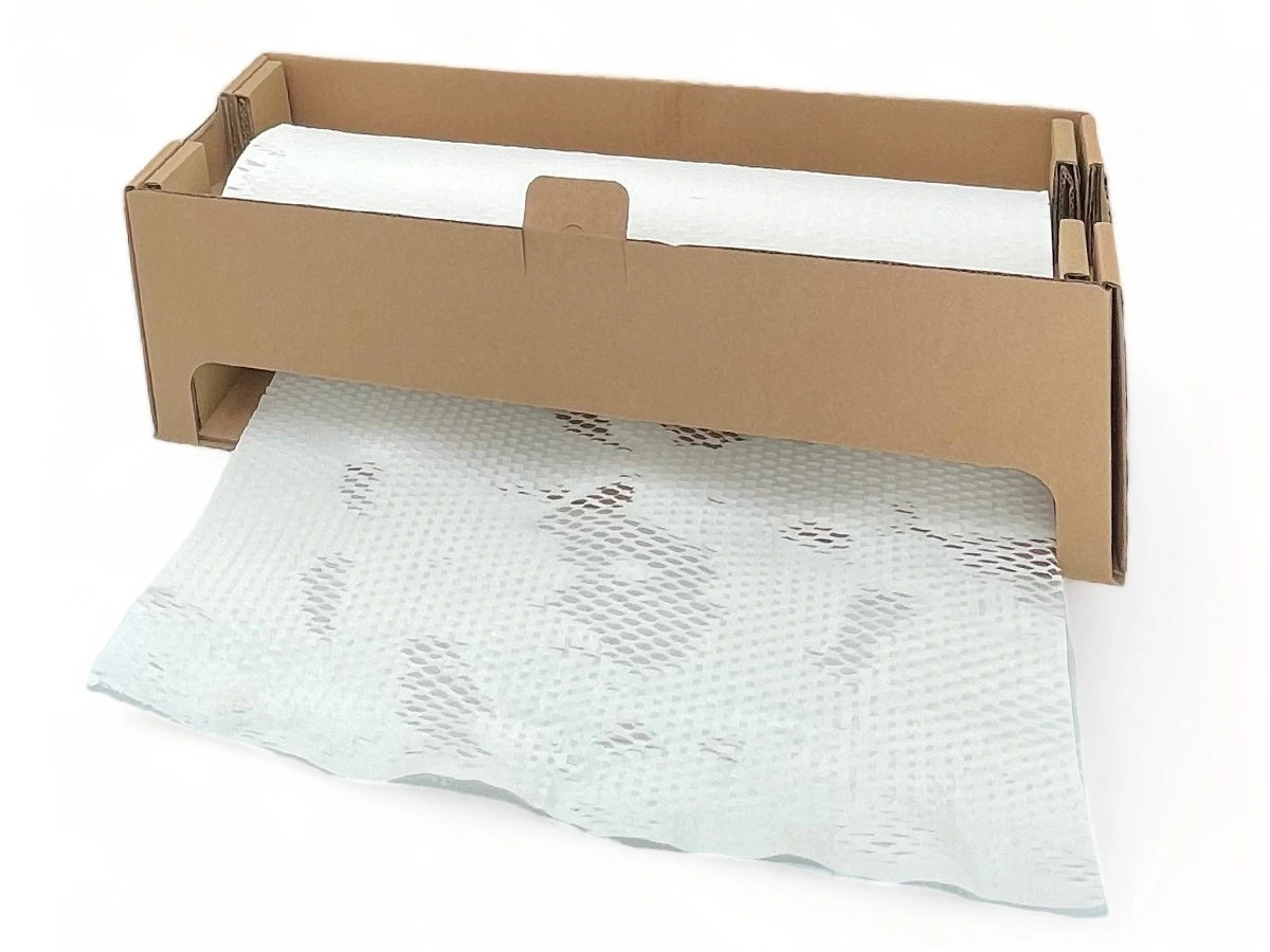 Honeycomb Paper Wrap White (500mm x 10mm | Smartbag Australia