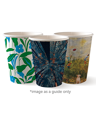 390ml / 12oz (90mm) Art Series Double Wall BioCup