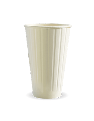 460ml / 16oz (90mm) White Double Wall BioCup