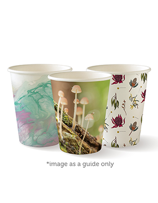 280ml / 8oz (80mm) Art Series Single Wall BioCup