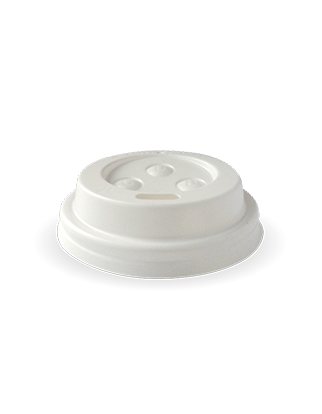 63mm PS White Sipper 4oz Lid