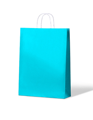 Paper Bags Midi - Blue