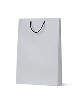 White Paper Bags Small - Rope Handles