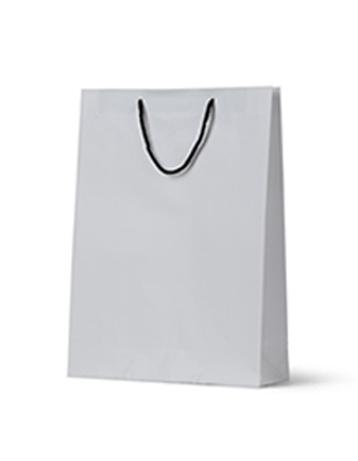 White Paper Bags Midi - Rope Handles