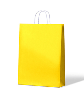 Paper Bags Midi - Yellow
