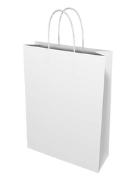 White Paper Bags - Small