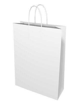 White Paper Bags - Midi